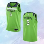 Camiseta Minnesota Timberwolves Anthony Edwards NO 5 Statement Verde