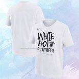 Camiseta Manga Corta Miami Heat 2024 NBA Playoffs Mantra Blanco