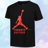 Camiseta Manga Corta Toronto Raptors Essential Jumpman Negro