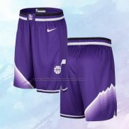 Pantalone Utah Jazz Ciudad 2023-24 Violeta