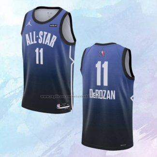 Camiseta All Star 2023 Chicago Bulls Demar Derozan NO 11 Azul