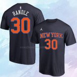 Camiseta Manga Corta New York Knicks Julius Randle Negro