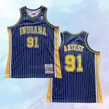 Camiseta Indiana Pacers Ron Artest NO 91 Mitchell & Ness 2003-04 Azul