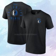 Camiseta Manga Corta Dallas Mavericks 2024 Western Conference Champions Perimeter Defense Negro