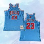 Camiseta Chicago Bulls Michael Jordan NO 23 Mitchell & Ness 1997-98 Azul