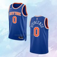 Camiseta New York Knicks Donte Divincenzo NO 0 Icon Azul