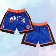 Pantalone New York Knicks Ciudad 2024 Just Don Azul