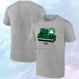Camiseta Manga Corta Boston Celtics 2024 NBA Playoffs Gris