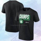 Camiseta Manga Corta Boston Celtics 2024 NBA Finals Champions Big & Tall Negro