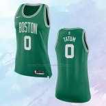 Camiseta Mujer Boston Celtics Jayson Tatum NO 0 Icon Verde