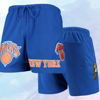 Pantalone New York Knicks Pro Standard Mesh Capsule Azul