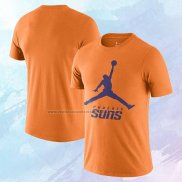 Camiseta Manga Corta Phoenix Suns Essential Jumpman Naranja