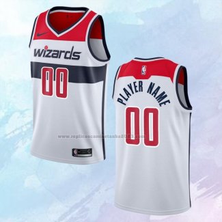 Camiseta Washington Wizards Personalizada Association Blanco 2020-21