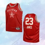 Camiseta Nino All Star 2024 Los Angeles Lakers LeBron James NO 23 Rojo