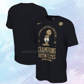 Camiseta Manga Corta Boston Celtics 18-Time NBA Finals Champions Locker Room Negro