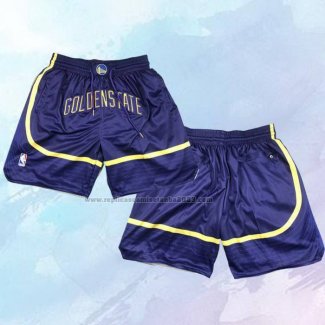 Pantalone Golden State Warriors Statement Just Don Azul